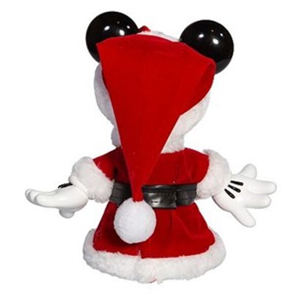 Disney Minnie Mouse Santa Christmas Tree Topper by Kurt S. Adler Holiday Decor - Picture 3 of 6